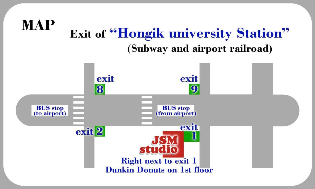 Jsm Studio Hongdae Seul Exterior foto
